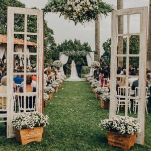 Vai casar e sonha com uma festa no campo?