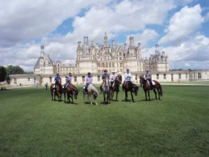 Cavalgada pelos Castelos do Vale de Loire na França