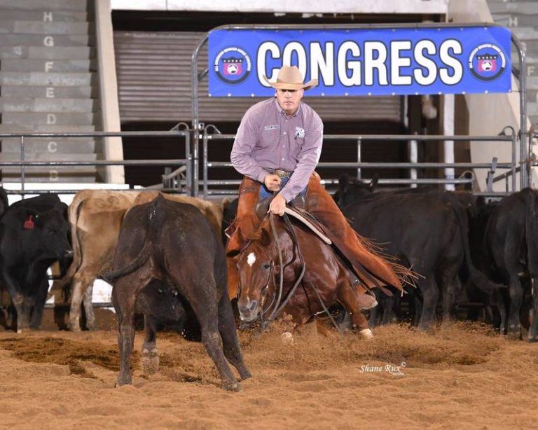 Pai e filho campeões de Apartação no All American QH Congress