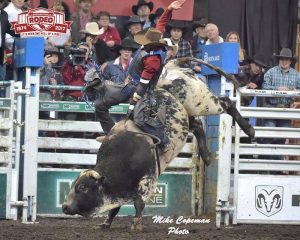 Tem bull rider brasileiro fazendo sucesso no Canadá