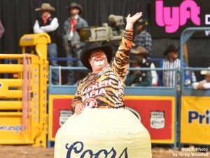 Barrelman Cody Sosebee reflete sobre sua primeira NFR