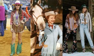 A evolução da moda western