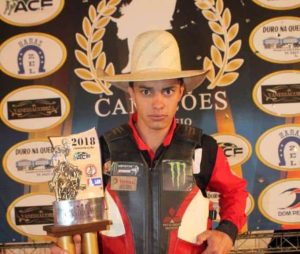 Estreante na ACF do Brasil ganhou vaga para Barretos