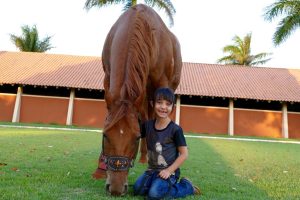 Manuella Sismeiro Dedemo tem o cavalo no sangue