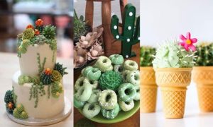 Cactos em forma de doce que decora e revoluciona conceitos