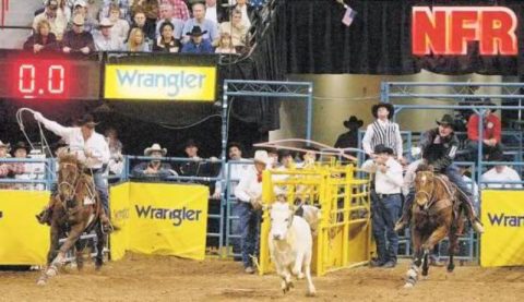 Speed Williams e Rich Skelton duas lendas do Team Roping