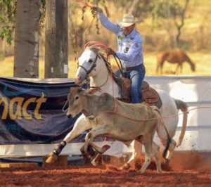 1° Team Ropers Stars brilhou na arena do Rodeio goiano de Catalão