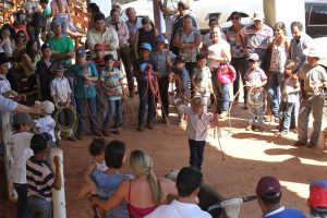 Prova do Cavalete trilha caminho para o futuro do Team Roping