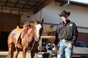 Jason Vanlandingham, atual campeão NRHA Futurity de Rédeas, no Brasil