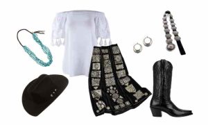 Saia + Bota Country pode ser o casamento moderno perfeito