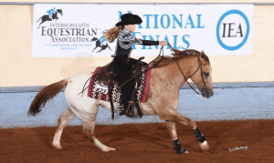 Semifinal de Rédeas da Interscholastic Equestrian Association em Ohio