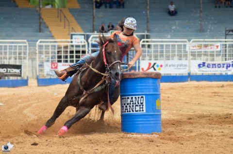 Lavínia Cachoni externa seu amor por cavalos e Três Tambores