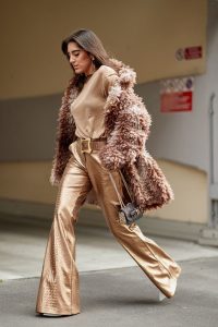 Texturas metalizadas serão tendência para o inverno