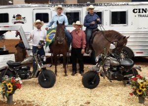 Brasileiro ganhou categoria na final de Ranch Sorting da RSNC