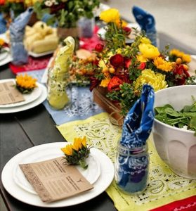 O uso de bandana na decoração