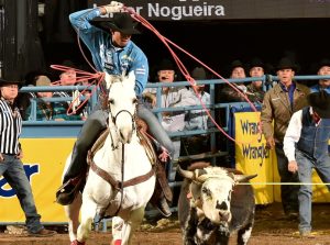 Junior Nogueira aproveitou bem o ‘Cowboy Christmas’ da PRCA