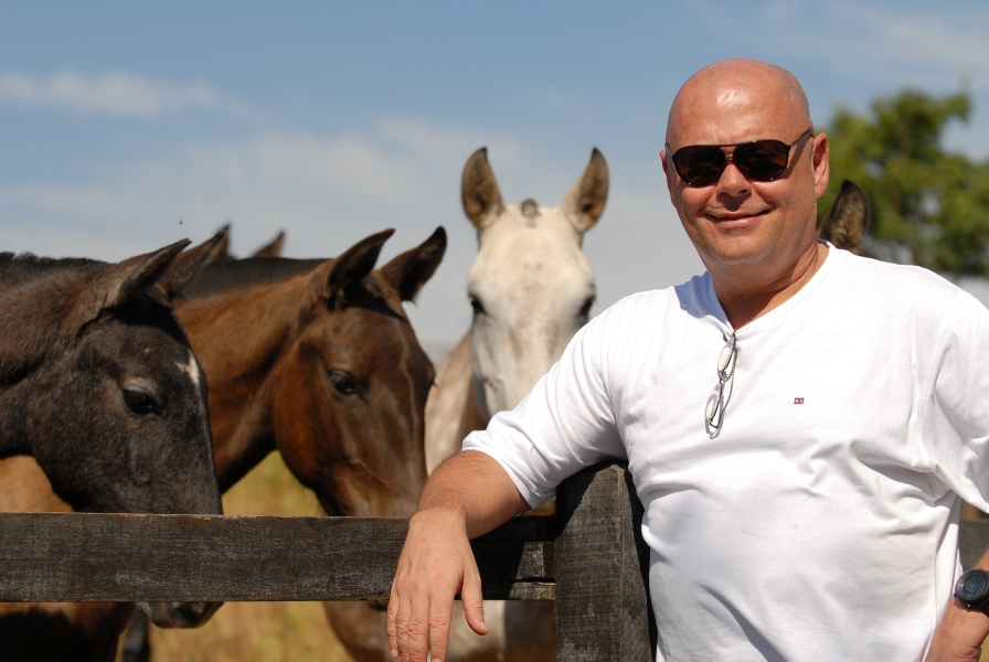 Victor Oliva, empresário e criador de cavalos Puro Sangue Lusitano