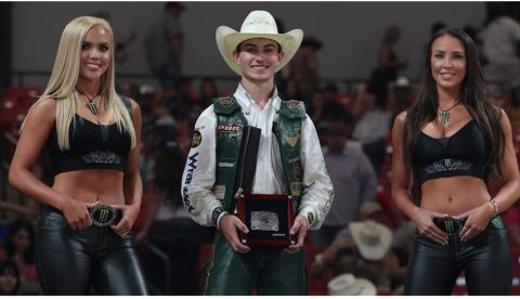 Mais uma vitória para o líder do mundial da PBR Jess Lockwood