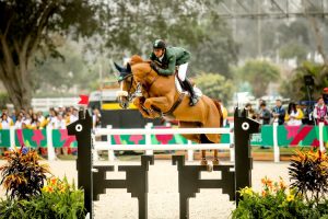 Primeiro ouro individual Hipismo na história dos Jogos Pan-americanos