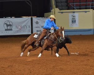 Jovem Trevor Hale despontando também no Working Cow Horse