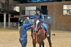 Mãe e filha no pódio de Breakaway do Haras Monte Alegre