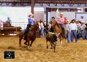 Com cavalo no sangue, Jéssica Aiello é destaque no Breakaway Roping