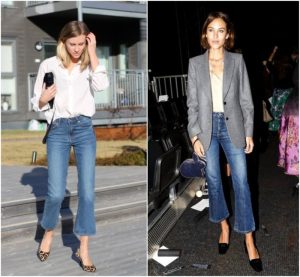 A sensação do momento: calça jeans reta cropped