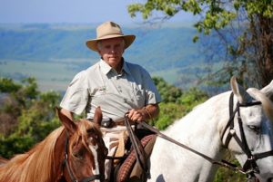 Pedroca Aguiar, 86 anos de idade, permanece um exemplo