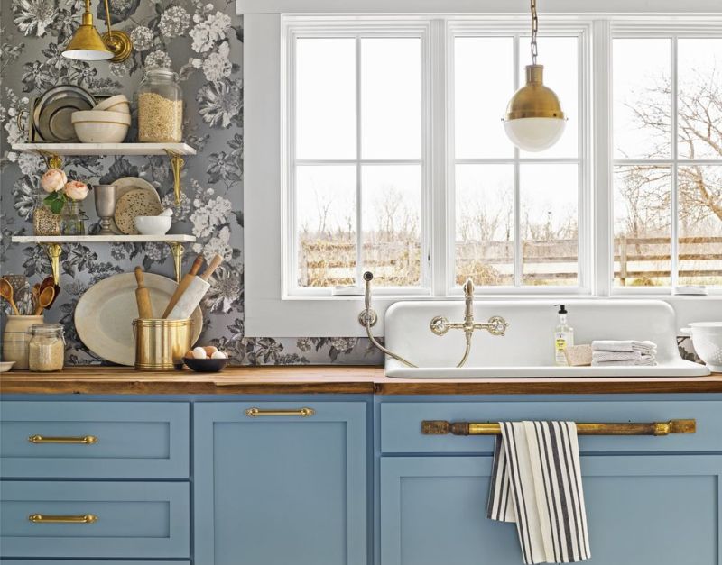 Ideias para decorar sua cozinha com papel de parede Você pode adicionar o estilo que quiser