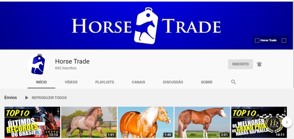 Horse Trade cria soluções práticas no ambiente online Sucesso entre os amantes dos Três Tambores, principalmente, a Horse Trade vem despertando uma nova forma de 'olhar' o mercado do Quarto de Milha