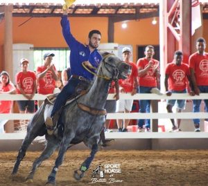 Heitor Borges tem como meta no esporte bater tempo na casa dos 16 segundos