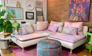 Uso do Tie Dye na decoração