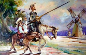 Rocinante é o cavalo de Dom Quixote de La Mancha