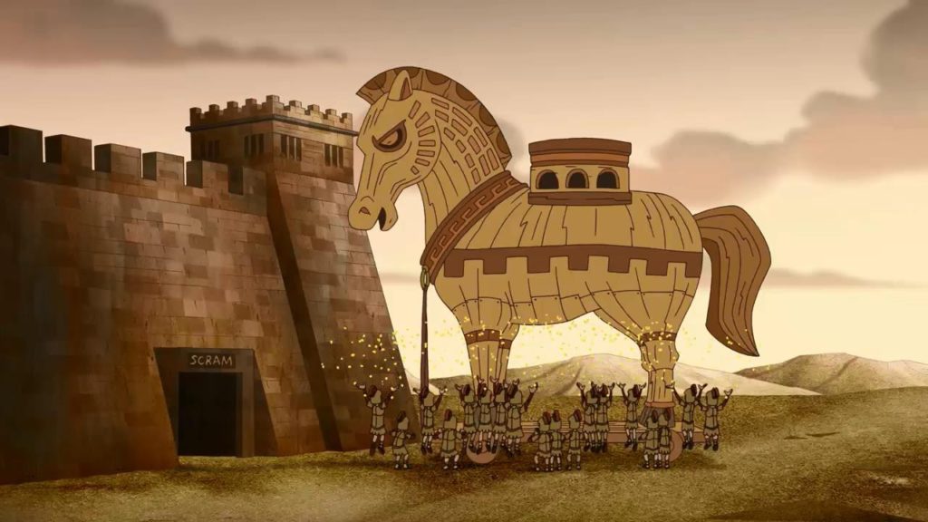 Cavalo de Troia é símbolo de estratégia bem-sucedida