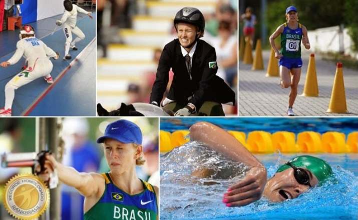 Junto com o Hipismo, o Pentatlo Moderno é um dos únicos esportes olímpicos envolvendo animais; o Brasil tem medalha de bronze/Londres 2012