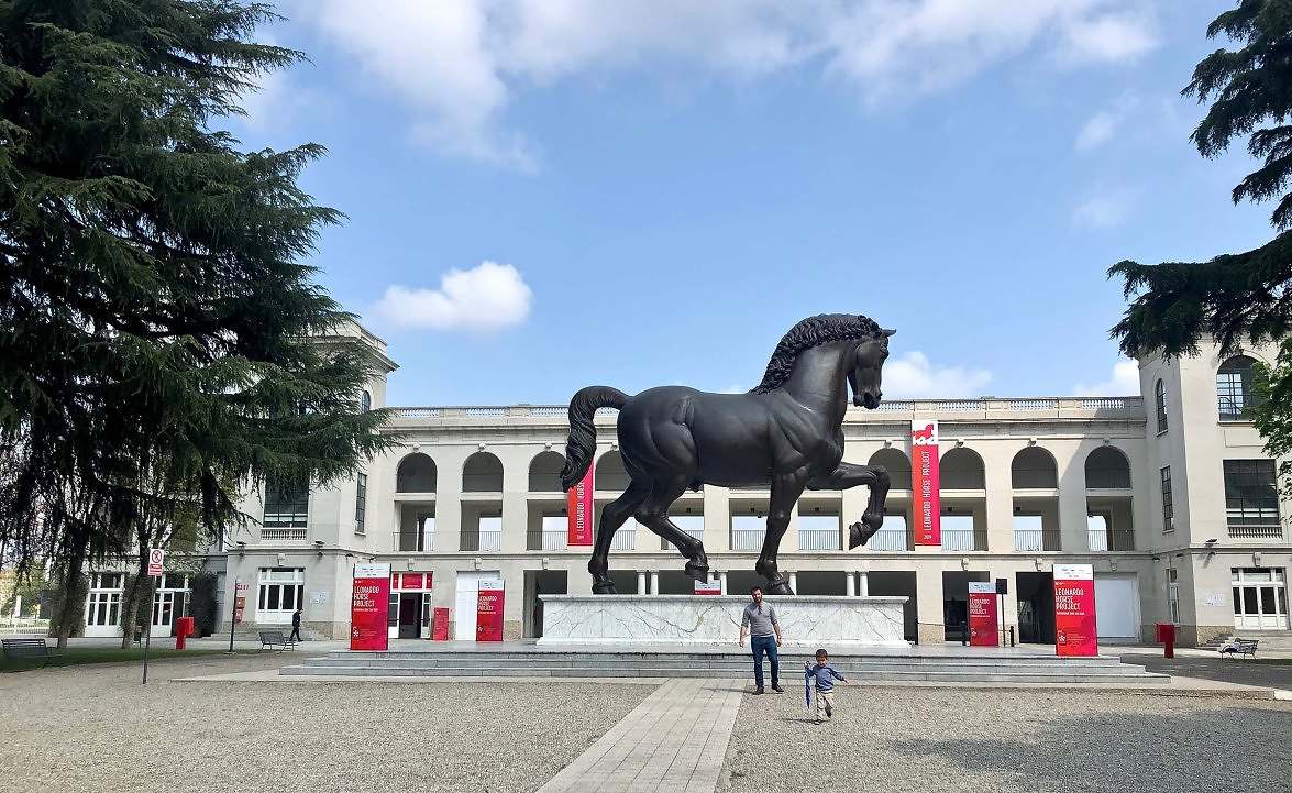 Um cavalo visto de frente, c1480 1945 | Leonardo da Vinci