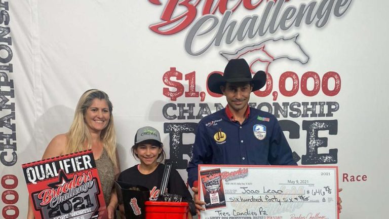 Brasileiro João Leão assegura mais uma vaga para o Breeders Challenge