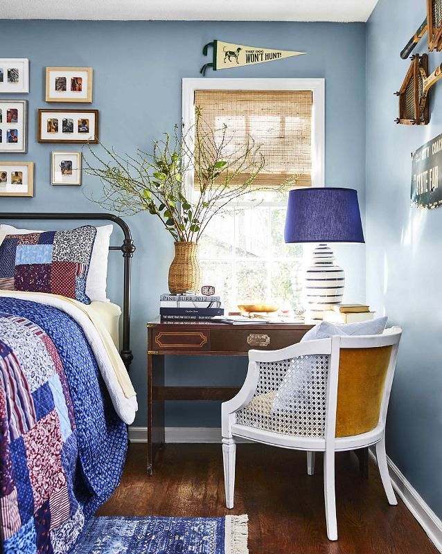 Paleta azul: no momento de uma remodelação de algum cômodo ai da sua casa, além da cor, escolha objetos que reflitam a sua personalidade