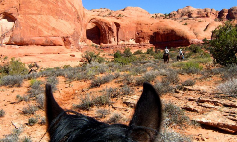 Cavalgada na Reserva Indígena Navajo