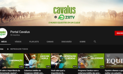 Portal Cavalus apresenta mais uma novidade e lança canal no YouTube