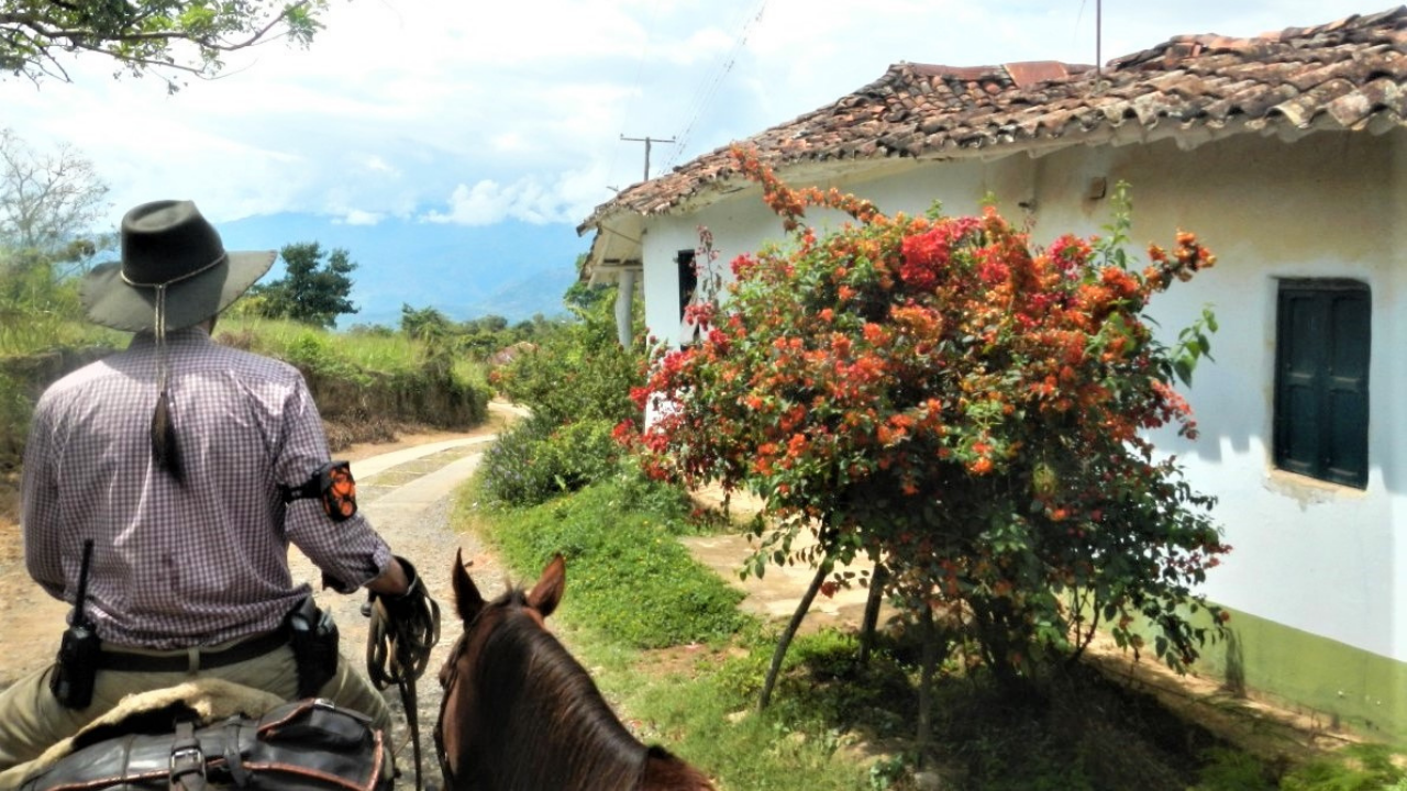 Cavalgada na Colômbia