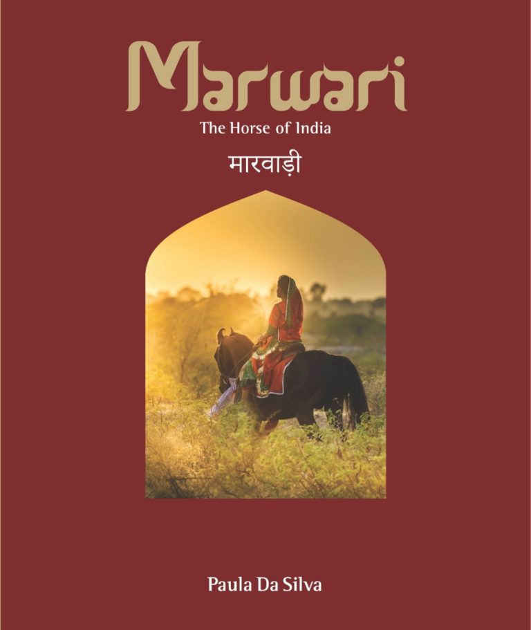 A história dos cavalos Marwari é tema do livro arte Marwari – The Horse of India