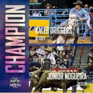 Junior Nogueira é o novo Campeão Mundial de Laço Pé da NFR