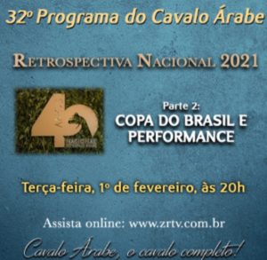 Programa Cavalo Árabe de volta à programação