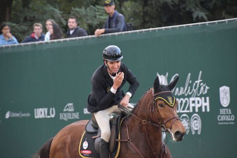 Superação na disputa do Paulistão de Hipismo