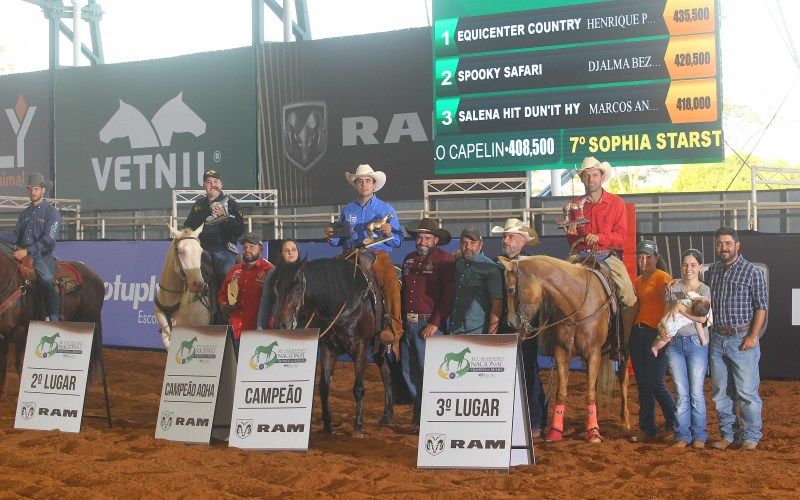 Working Cow Horse abre a Arena Ram no 45º Campeonato Nacional do Quarto de Milha