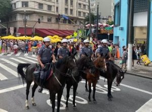 Por que a PM utiliza os cavalos no patrulhamento diário?