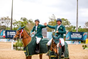 Deu Brasil no individual de Salto nos Jogos Sul-americanos