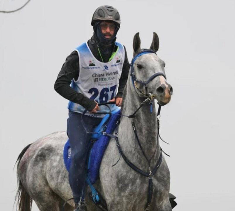 Endurista brasileiro vence prova internacional na Itália na sela de cavalo árabe