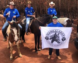 Tradicional Cavalgada da Fazenda Ouro Quente reuniu mangalarguistas em Goiás